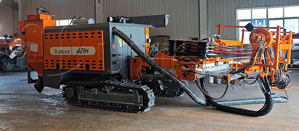 ZGYX421H DTH Blast Hole Drilling Rig Shipped to Brazil Automatic Rod Changing for Efficient Mining Drilling (1)