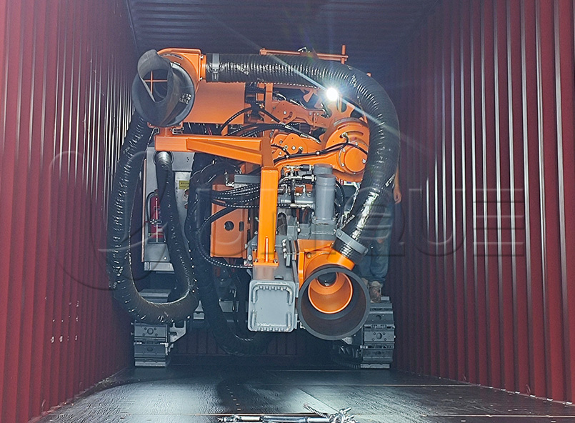 ZGYX421H DTH Blast Hole Drilling Rig Shipped to Brazil Automatic Rod Changing for Efficient Mining Drilling (3)